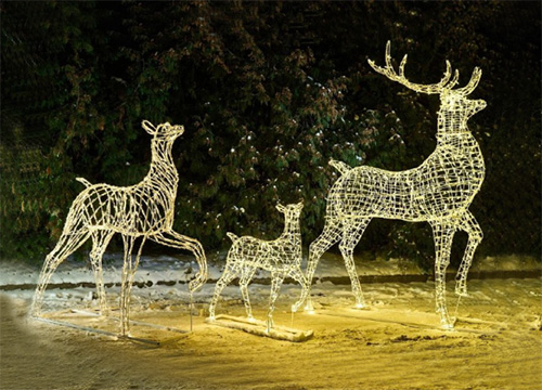 Светодиодные фигуры животных во Владивостоке